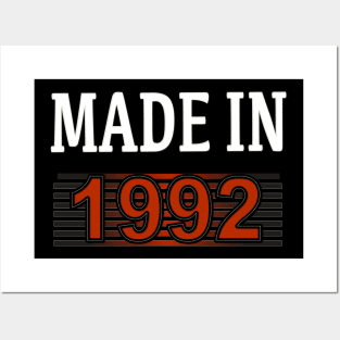 Made in 1992 Posters and Art